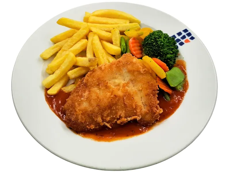 Hähnchenschnitzel "Mailänder Art"